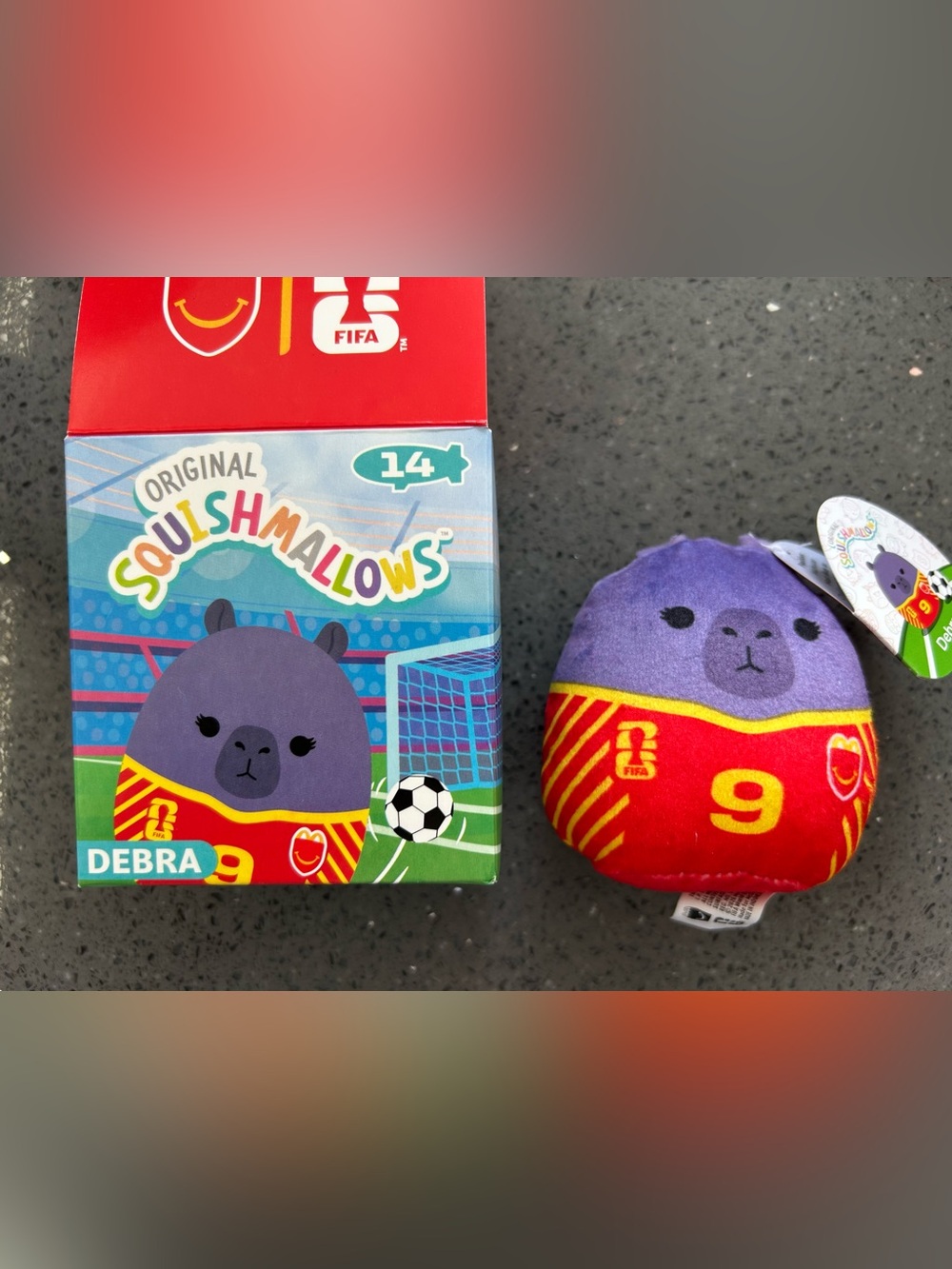McDonald’s FIFA World Cup Squishmallow Happy Meal Toy